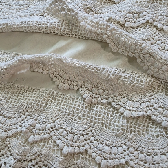 🔥5 FOR $25🔥Maurices Lace Tiered Mini Skirt, Size Large - Picture 4 of 7